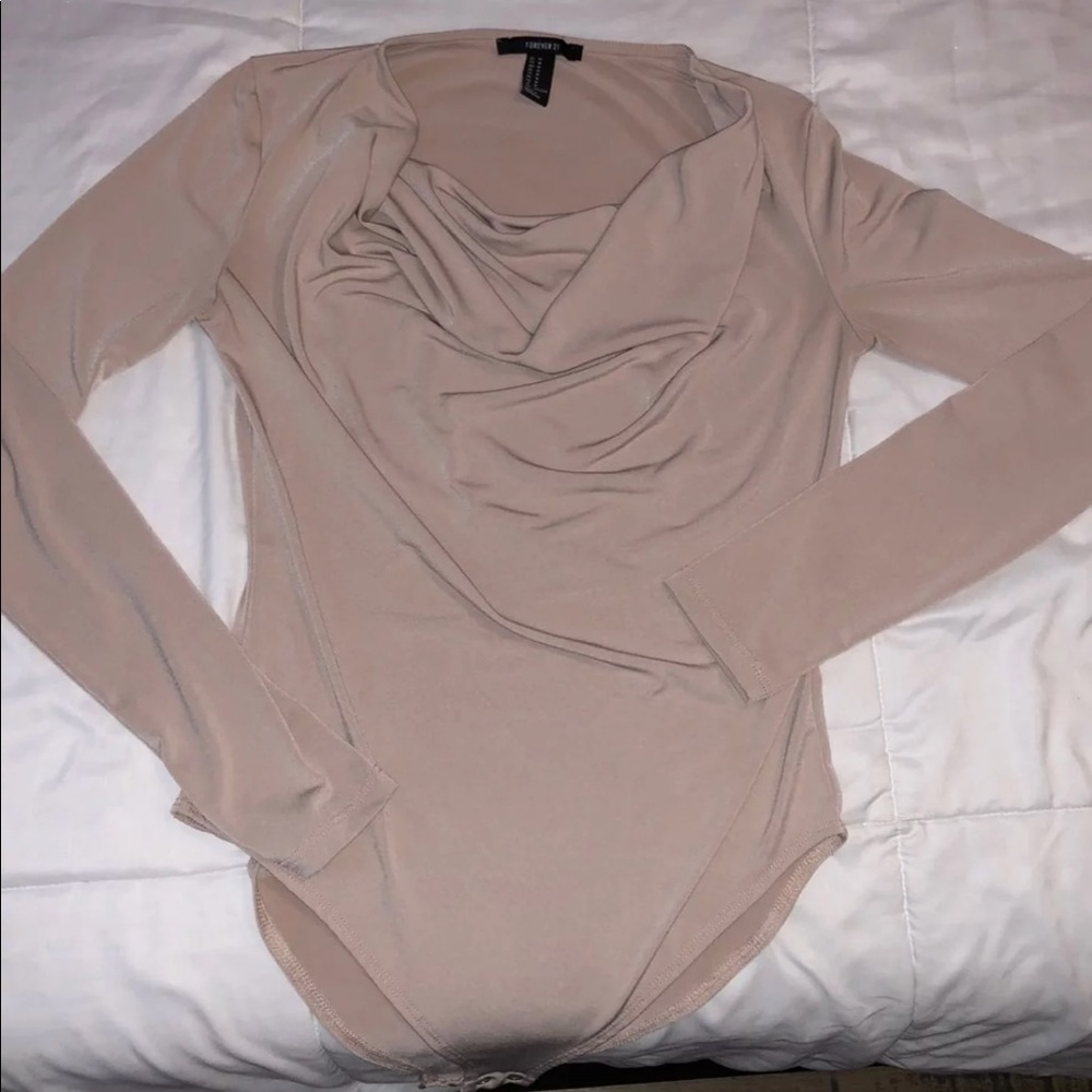 Beige/cream bodysuit